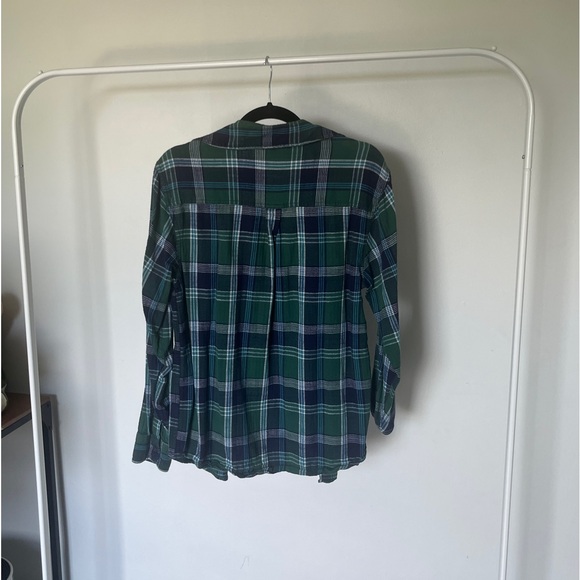 Green plaid Men’s small button down Mountain Ridge size small - Picture 4 of 6